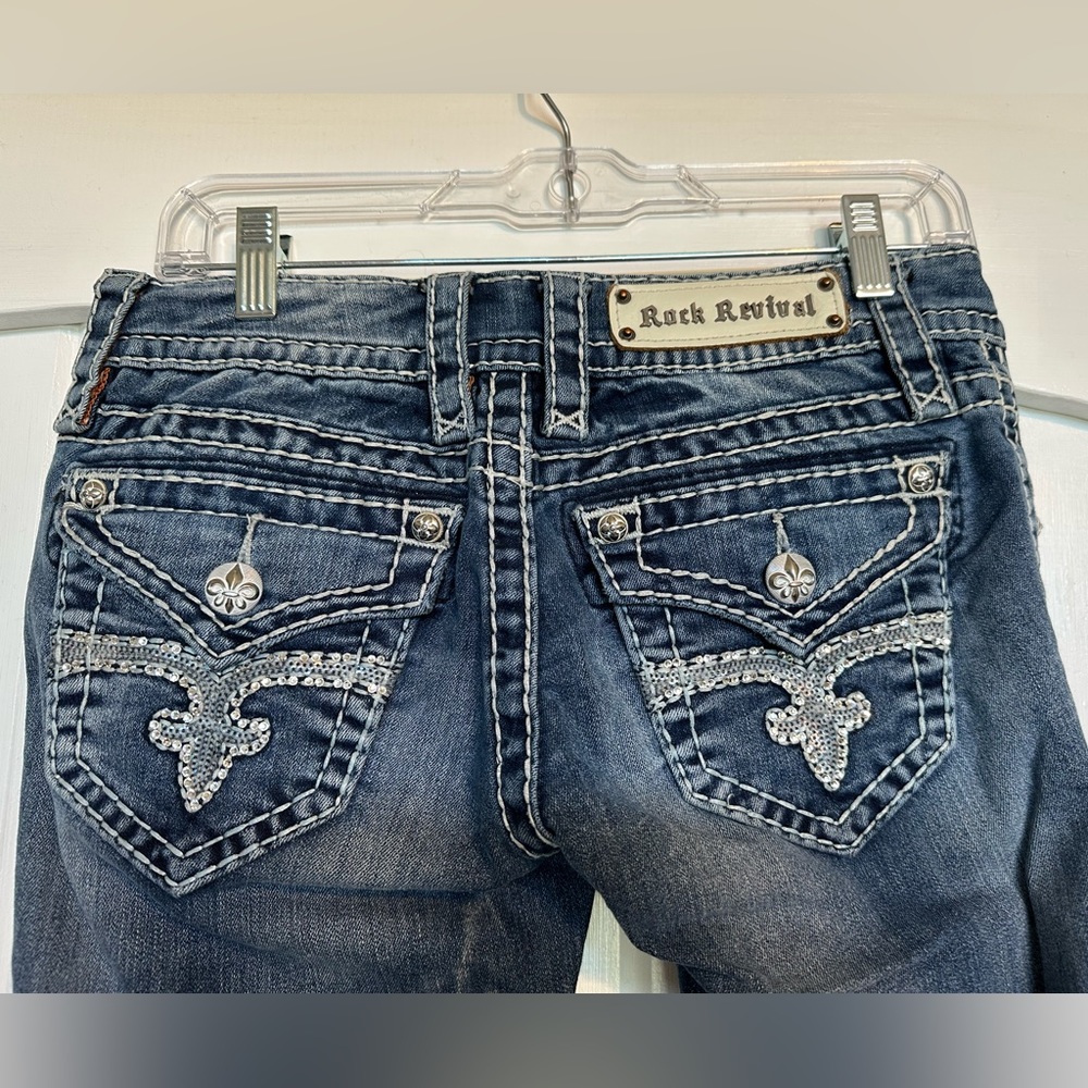 Size 27 Rock Revival Boot Cut Jeans